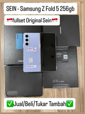 Samsung z fold 5 12/512gb second resmi sein fullset ori bisa cicilan 0