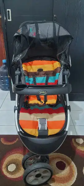 Stroller bayi alumunium kuat