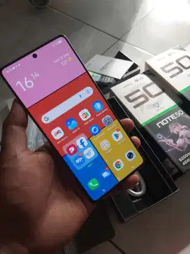 INFINIX NOTE 50 FULLSET LIKE NEW 256GB