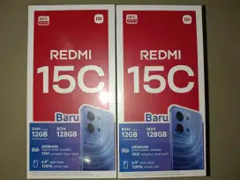 Xiaomi Redmi 15C 6/128 New Segel BNIB No Repack Garansi Resmi