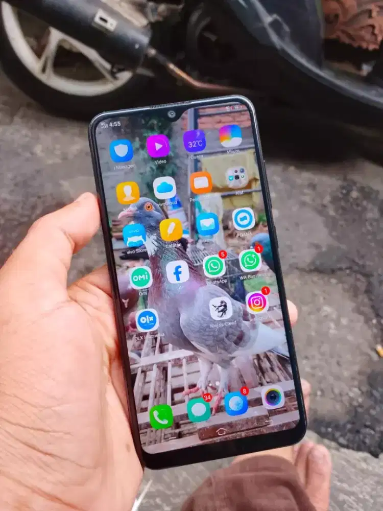 vivo Y91 finjerprint