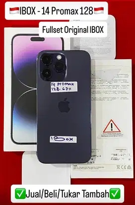 Iphone 14 promax 256gb second ibox cicilan 0%