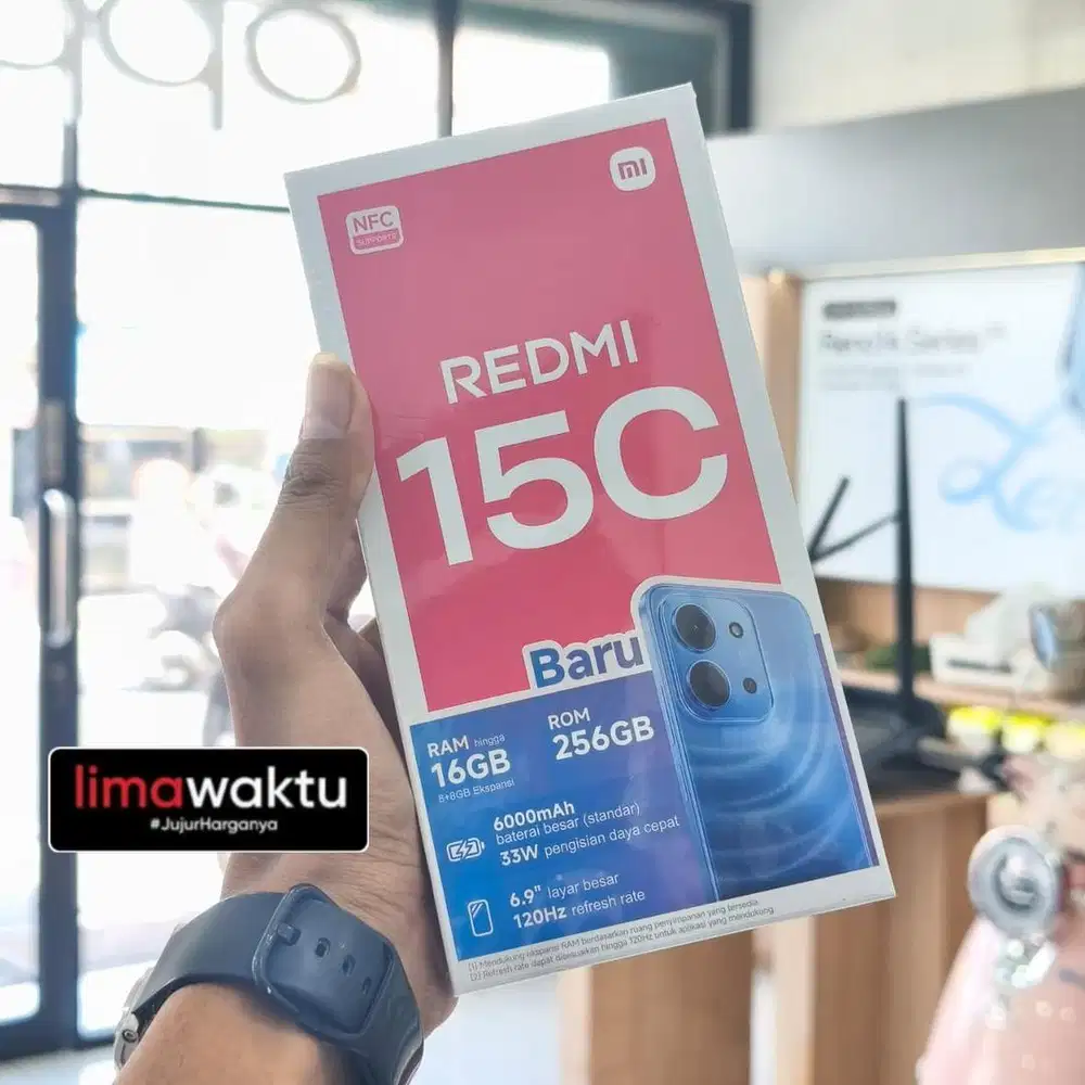 Redmi terbaru 15C 8/256 GB Bisa bayar pakai spylater