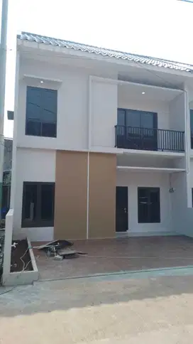 Rumah cluster murah dekat gerbang Tol Jatibening Bekasi