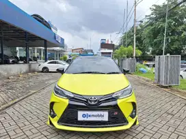 B Toyota Yaris 1.5 GR Sport Bensin-AT 2024 Kuning CRZIB