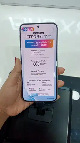 Kredit hp Oppo Reno 14 5G 8Gb/256Gb