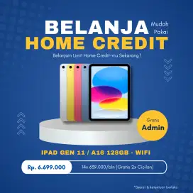 IPAD GEN 11 A16 128GB WIFI DISKON 300RB