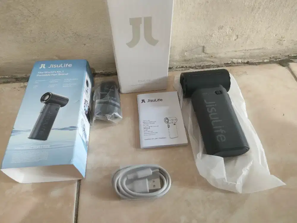 Kipas angin portable jisulife turbo fan 9