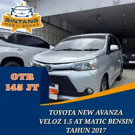 TOYOTA NEW AVANZA VELOZ 1.5 AT AUTOMATIC 1500 CC BENSIN TAHUN 2017