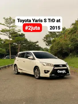 Toyota Yaris S TRD at 2015 putih #2juta