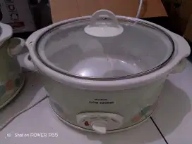 Preloved slowcooker maspion msc-1850 5L kondisi bagus