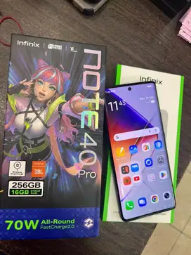 Dijual infinix Note 40 pro 8+8/ 256