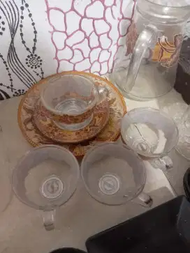 Set gelas teh 4 set