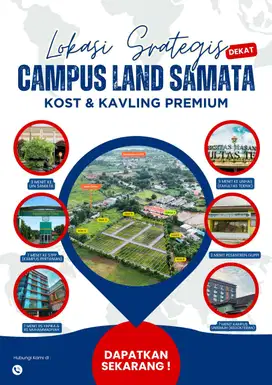 Jual Tanah Kavling Rukost Premium Diapit 4 Kampus Gowa Makassar Sulsel