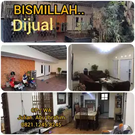 Rumah Luas 1 Lantai Siap Huni LB.300 LT.386 Dekat Tol Ciledug &  Joglo