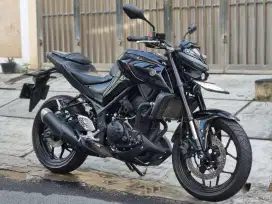 Yamaha New Mt25 2020 facelift led hitam alien face Mt 25 250 black