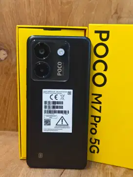 Poco M7 pro 8/256 second 1 minggu ada nota