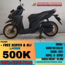 DP 500 RIBU HONDA VARIO 150 EXCLSV TAHUN 2021