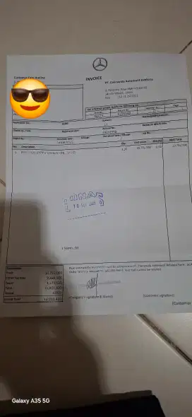 Dijual  aki mobil mercy