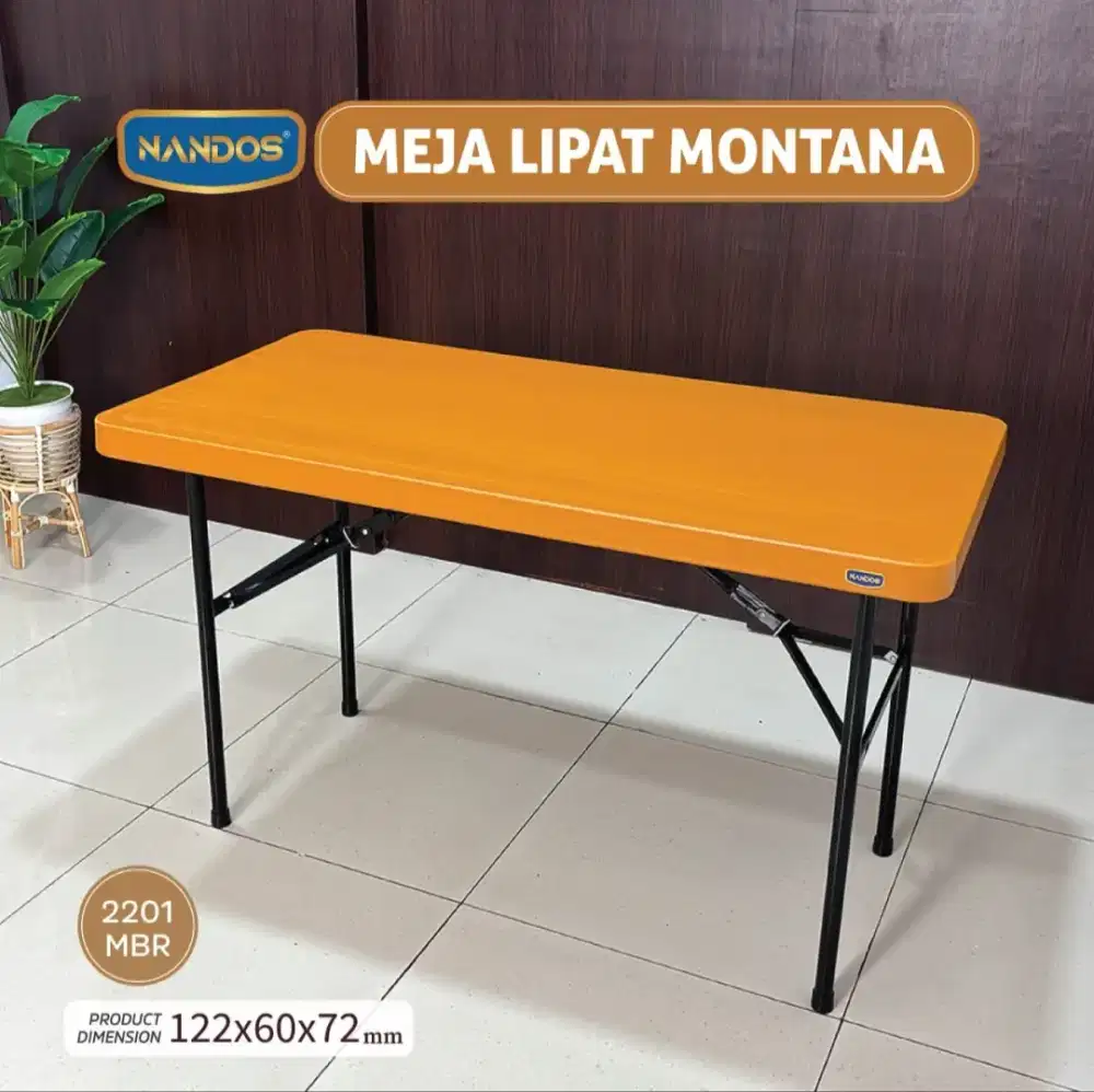 Meja lipat nandos montana