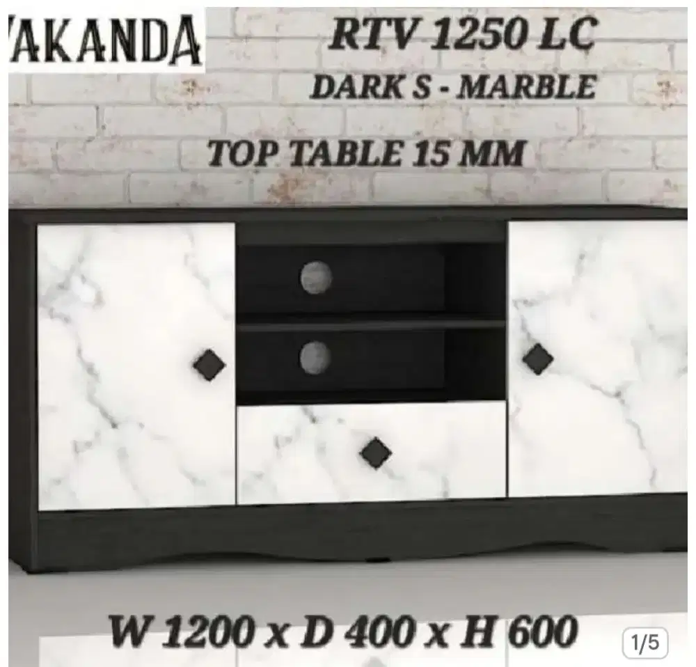 Buffet tv minimalis wakanda