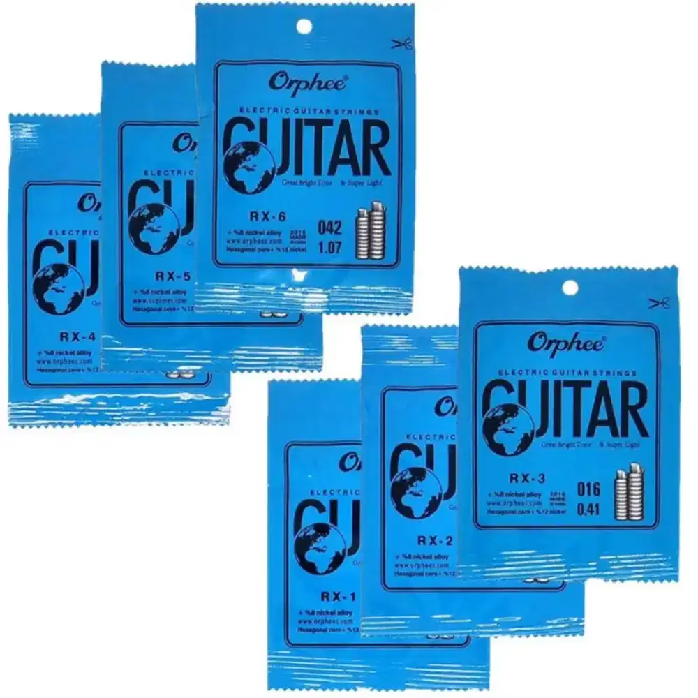 1 PCS SENAR GITAR ELEKTRIK SATUAN/ ECERAN ORPHEE Rx