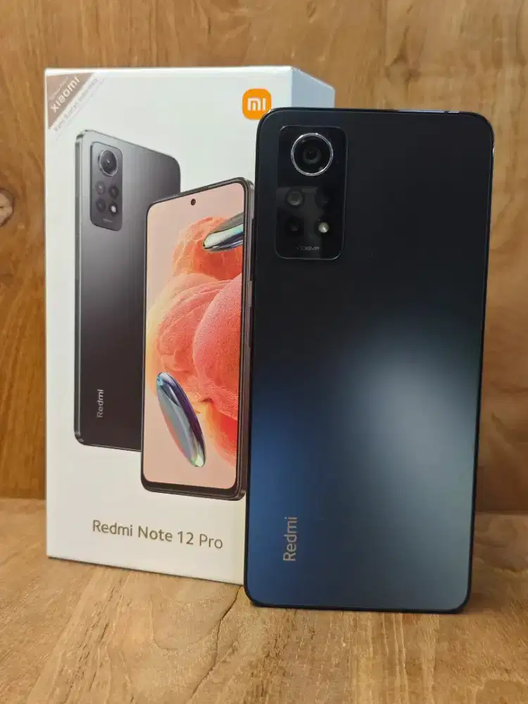 Redmi note 12 pro 4g 8/256 bekas resmi/ super mulus