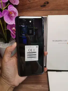 Xiaomi 13T black 5G 12/256 gb mulus 99% fullset original garansi resmi