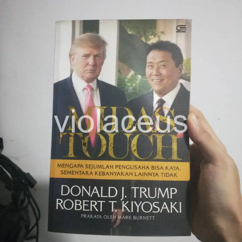 Midas Touch - Donald J. Trump , Robert T. Kiyosaki - Preloved Prelove