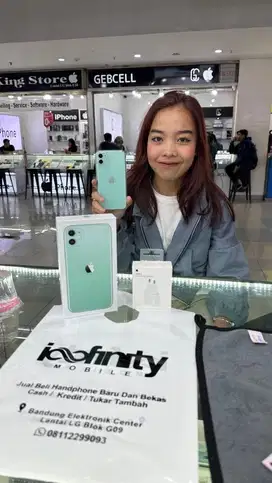 Iphone 11 128Gb All Operator mulus no minus no dent bisa di kredit