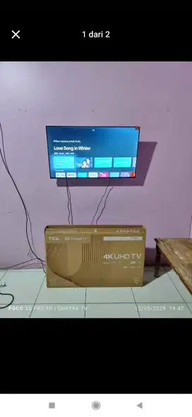 Bracket tv, briket tv, breket tv, braket tv/gantungan tv