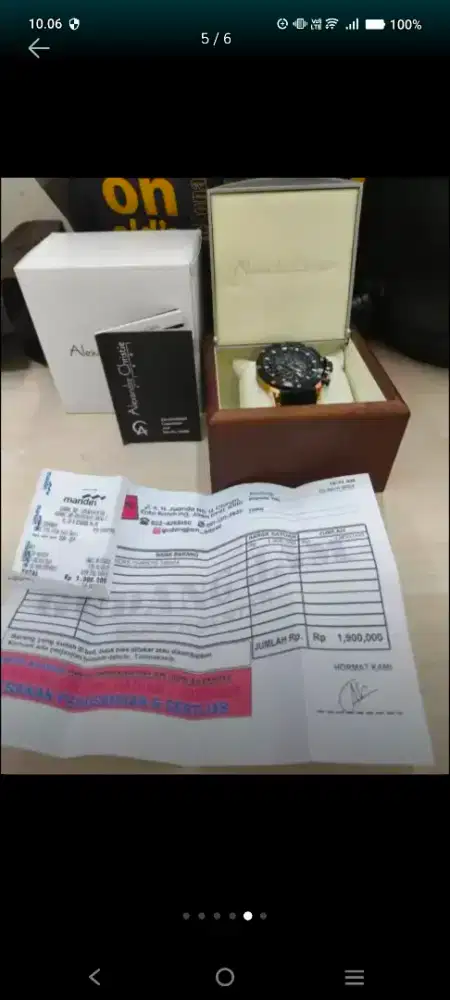 For Sale Jam tangan merk Alexandre Cristie Collection