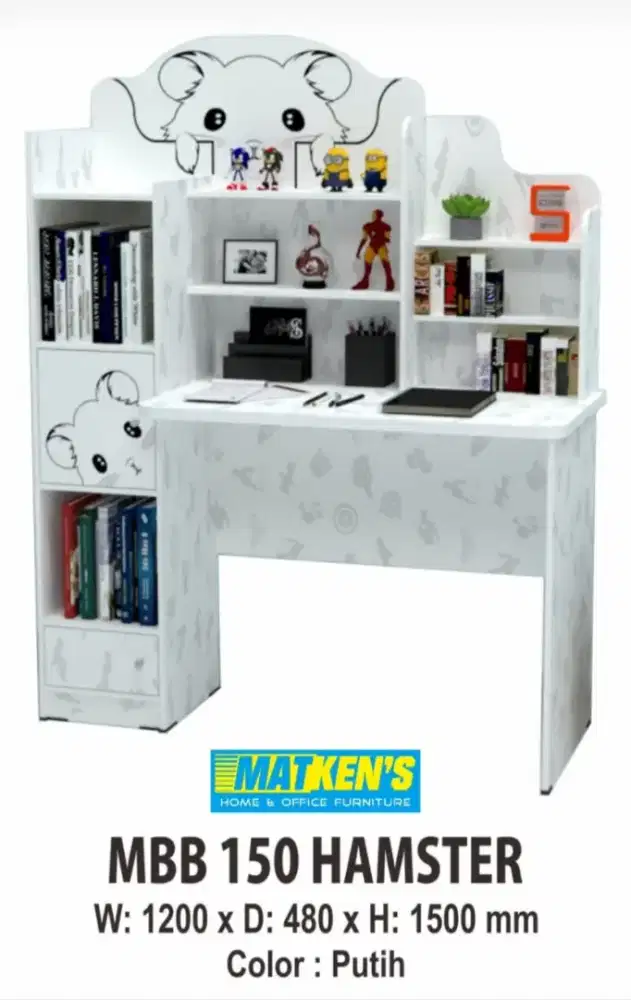 Meja belajar Matkens MBB150