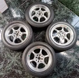 Velg R15 advan rgd2 cck brio ayla agya jazz yaris swift vios corolla