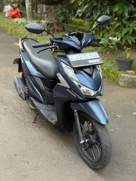 Honda Beat Deluxe Thn 2023 Blue Matte Mulus