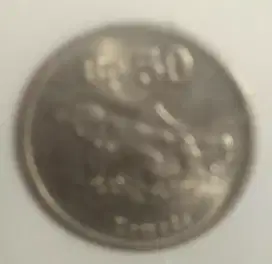 Uang koin Rp50 Komodo