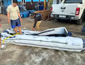 Perahu Karet + Mesin Tempel