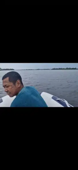 Perahu Karet + Mesin Tempel