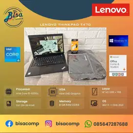 Lenovo Thinkpad T470 Core i5 6th Gen SSD 256gb Ram 8gb 14inchHD Finger