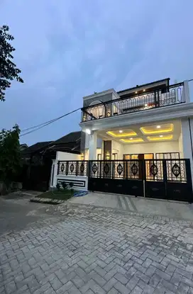 Dijual rumah modern perumahan sengkaling dau malang