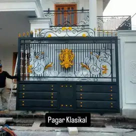 Pagar Klasikal modern