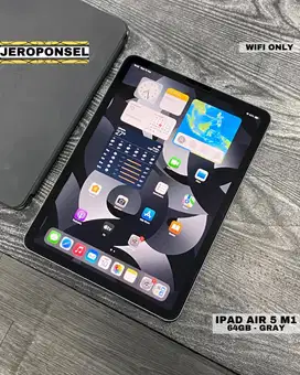 IPAD AIR 5 M1 64GB GRAY Battery Health 93% GARANSI ORIGINAL