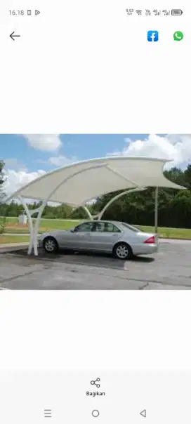 GANTI BARU BAHAN CANOPY MEMBRANE / PASANG KAIN KANOPI MEMBRANE