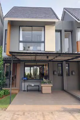 Rumah modern 3BR/3BA di Cisauk, 5 menit ke Tol & KRL Cisauk.