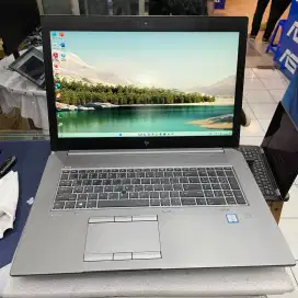Hp Zbook 17 G5 Ci7-8750H|32GB|256GB+500GB|Nvidia Quadro P3200-6GB|17IN