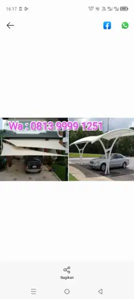 PUSAT CANOPY MEMBRANE CIMANGGIS || PASANG TENDA KANOPI MEMBRANE