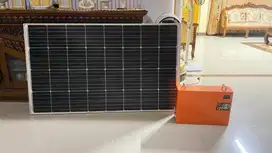 JUAL PANEL SURYA 200 W+ BLUE CARBON SOLAR HOME SYSTEM GENERATOR