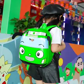 Tas Ransel Sekolah Anak Backpack Model Bus Tayo - E-300