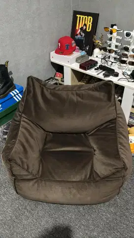 sofa santai brown