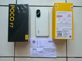 Poco F7 12/512gb White Garansi Resmi Like New